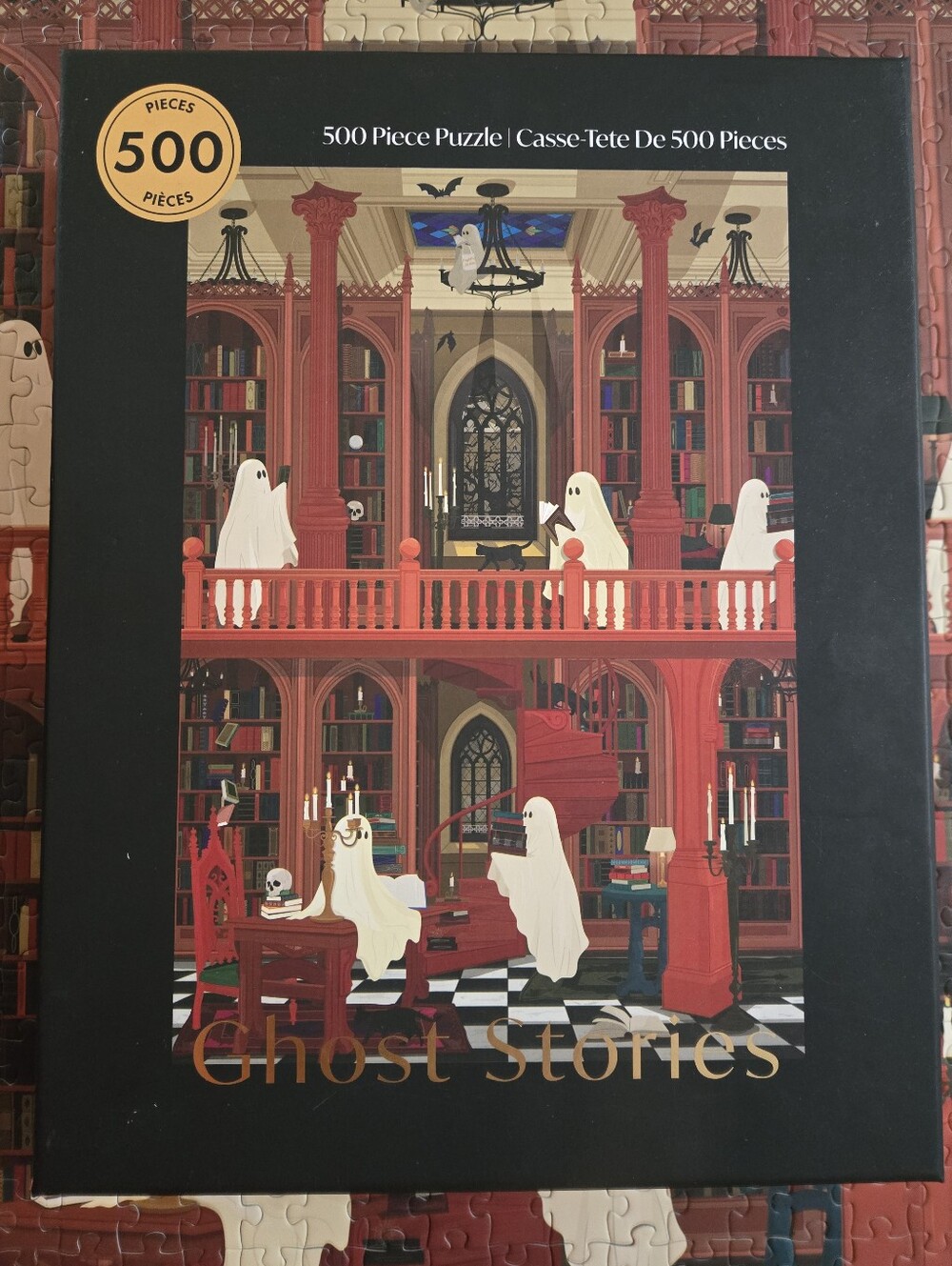 Hobbry X Indigo "Ghost Stories" 500 Piece Puzzle